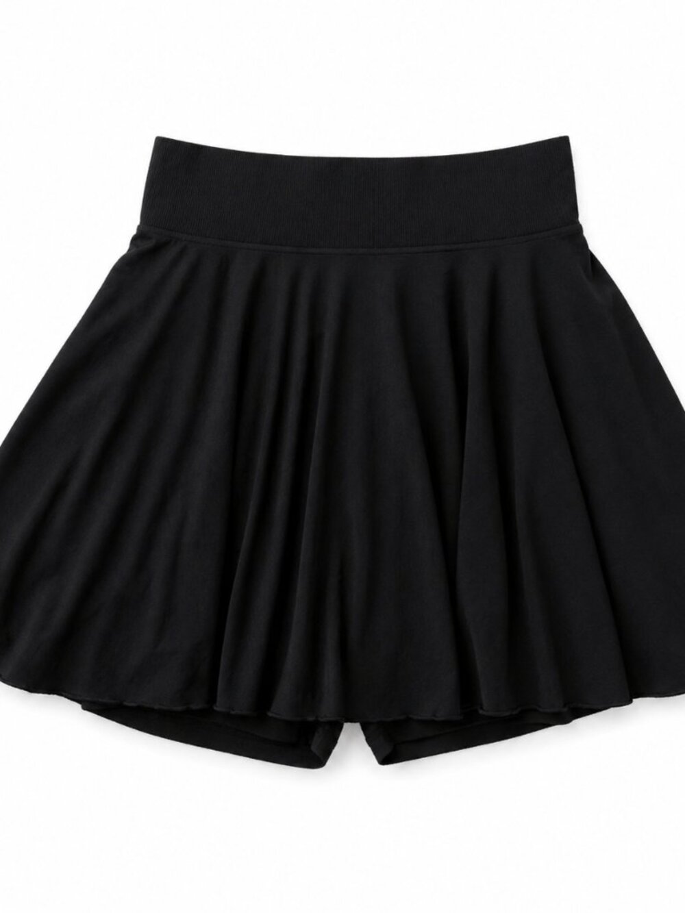 Black Tennis Skort | Built-In Shorts | Size Large | Athletic Skirt